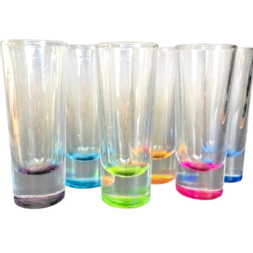 Pier 1 Imports 6-Piece Colors Shot Glass Set Glasses